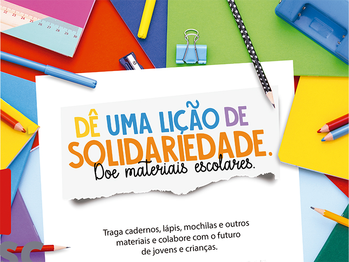 Campanha Material Escolar para Todos