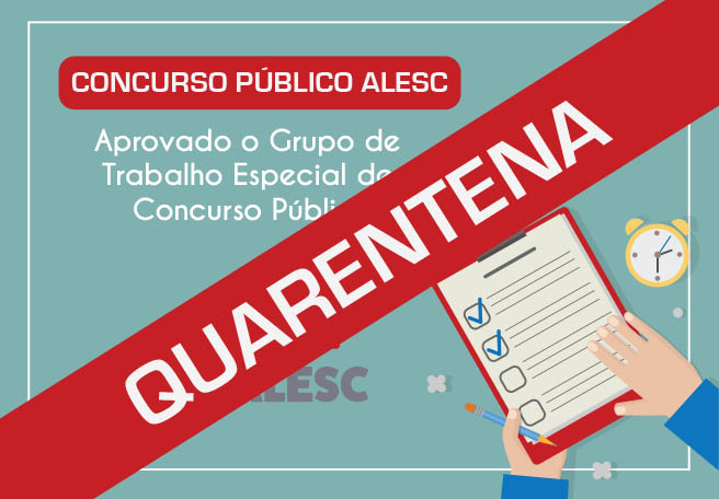 Covid-19: Concurso público na Alesc