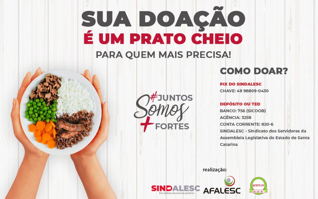 A solidariedade se tornou uma das principais armas contra as consequências da pandemia. ⠀